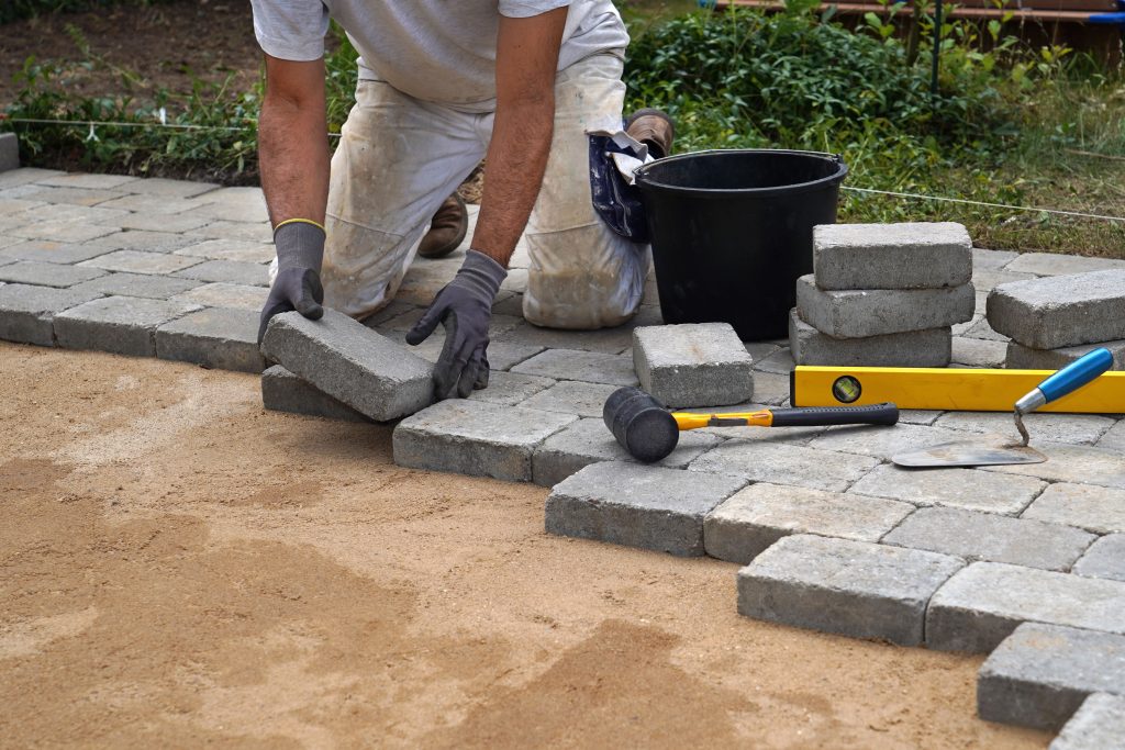 Hardscaping and paver installers